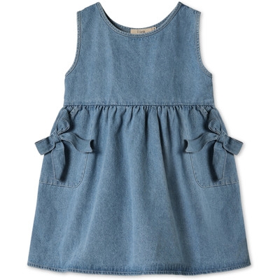 Don denim dress, light denim blue, Fliink