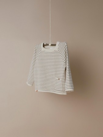 Loro knit, wood ash, Lil Atelier