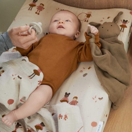 Fritz chaging mat, doll sandy mix, Liewood