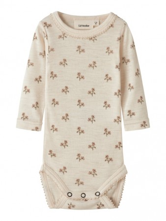 Nalu wo/mo slim body, turtledove/flower, Lil Atelier