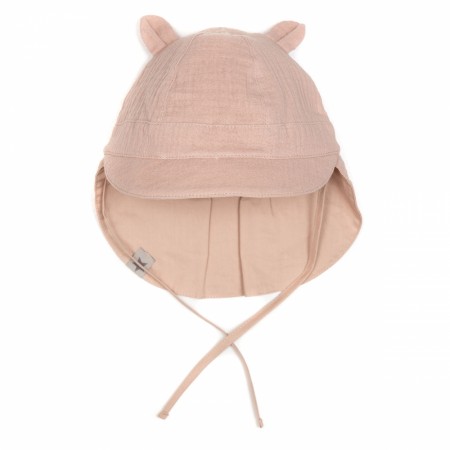 Safari reversible sunhat muslin, old rose, Huttelihut