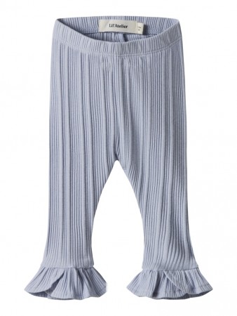 Tansy slim leggings, zen blue, Lil Atelier