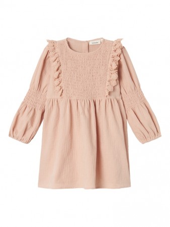 Rosita dress, rugby tan, Lil Atelier