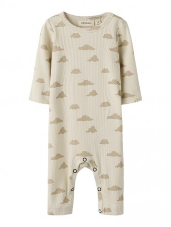 Lago night suit, turtledove/sky, Lil Atelier
