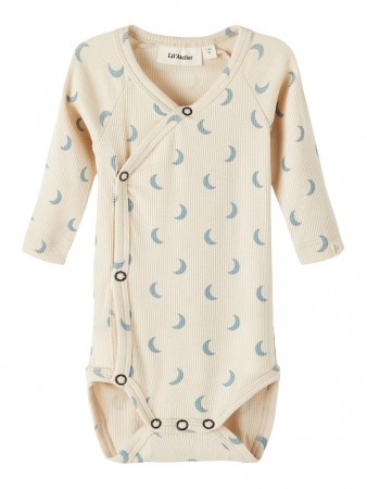 Gago slim wrap body, fog moon, Lil Atelier