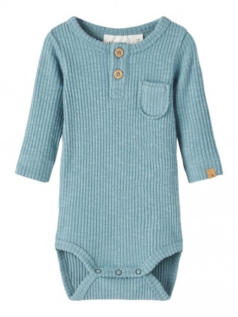 Rajo slim body, smoke blue, Lil Atelier