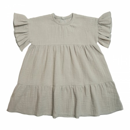 Marie dress muslin, skye, Huttelihut