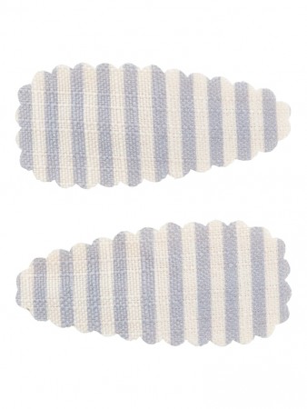 Olana 2-pack hairclips, vapor blue, Lil Atelier