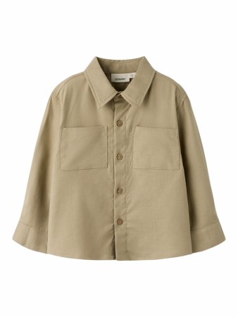Koa loose shirt, twill, Lil Atelier