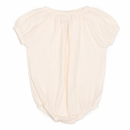 Comfy romper muslin, off white, Huttelihut