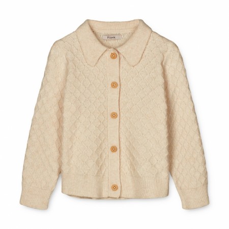 Benna cardigan, sandshell, Flink