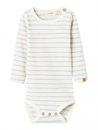 Geo slim body ls, zen blue, Lil Atelier