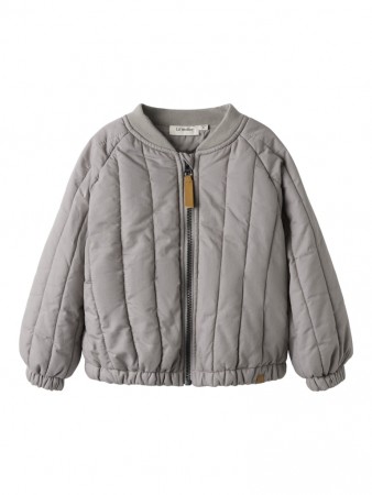 Lio bomber jacket, mourning dove, Lil Atelier