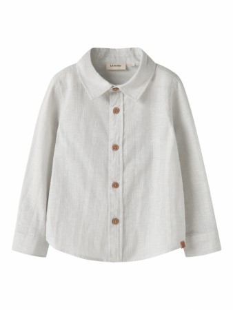 Jesper shirt, gray dawn, Lil Atelier