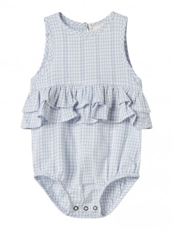 Hazelle suit, zen blue, Lil Atelier