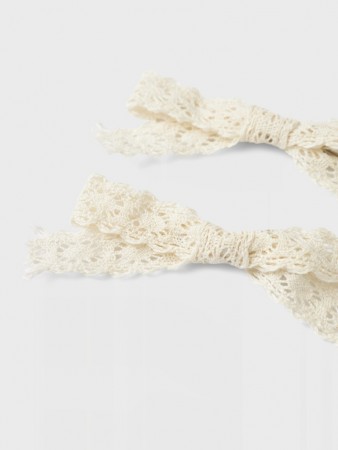 Lola 2-pack hair clips, turtledove, Lil Atelier