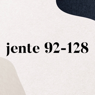 Jente 92-128