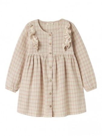Dagmar loose dress, peach whip, Lil Atelier 
