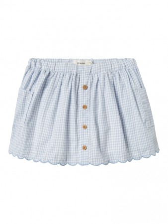 Hazelle skirt, zen blue, Lil Atelier 