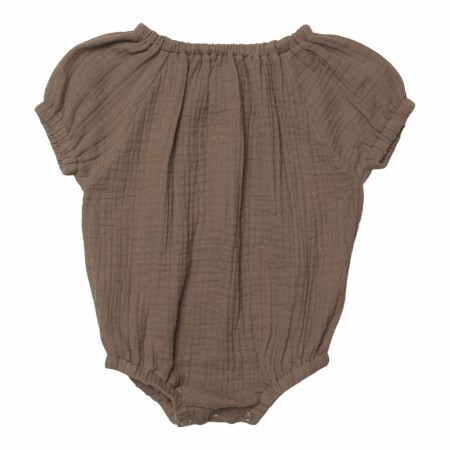 Comfy romper muslin, nougat, Huttelihut