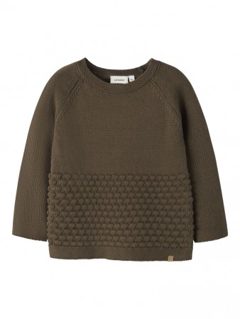 Nobir knit, teak, Lil Atelier
