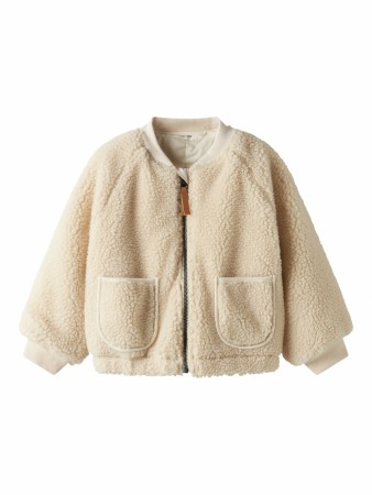 Lajo bomber jacket, turtledove/swan, Lil Atelier