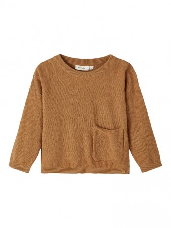 Dija loose knit, chipmunk, Lil Atelier