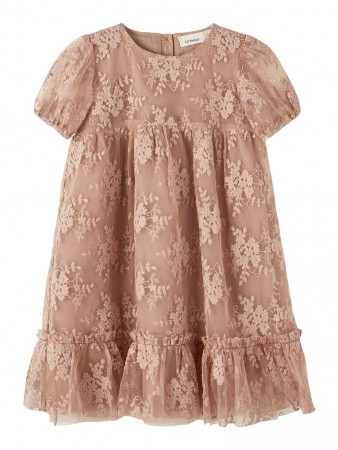 Honja long tulle dress, roebuck, Lil Atelier