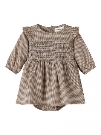 Rose body dress, rocky road, Lil Atelier