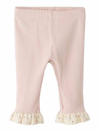 Trine slim leggings baby, peach whip, Lil Atelier