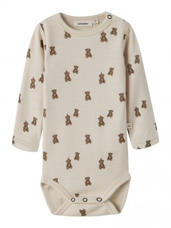 Nilo wo/mo slim body, turtledove/teddy, Lil Atelier